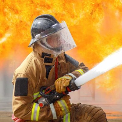 10. Fire Fighter Gloves